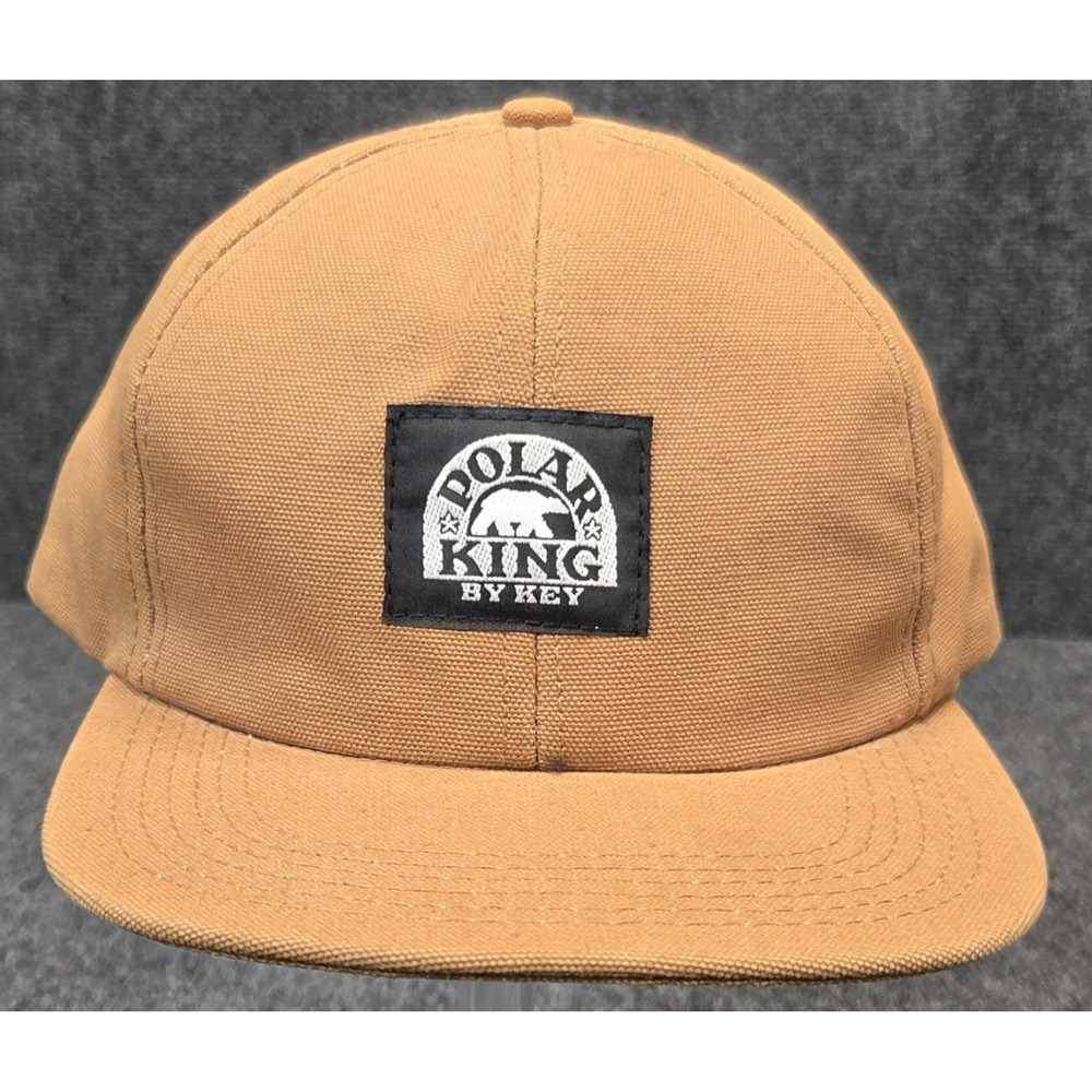 Polar King by Key Canvas Work Cap One Size Brown USA Hat